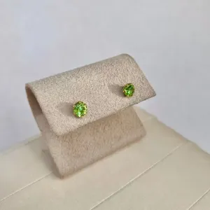 BRINCO PONTO DE LUZ STRASS 7MM - VERDE