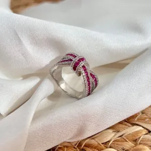 ANEL NÓ PEDRAS PINK