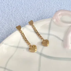 BRINCO 2 CORAÇÕES COM ELO GRUMET