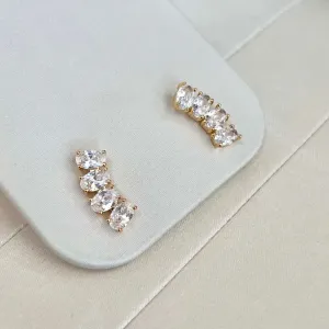 BRINCO 4 ZIRCONIAS OVAL