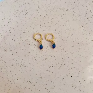 BRINCO ARGOLA CLICK GOTA AZUL