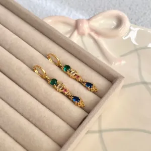 BRINCO ARGOLA CLICK PEDRARIA COLORIDA