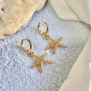 BRINCO ARGOLA DE CLICK ESTRELA DO MAR