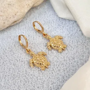 BRINCO ARGOLA DE CLICK TARTARUGA