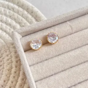 BRINCO GIULIA PONTO DE LUZ ZIRCONIA 10MM