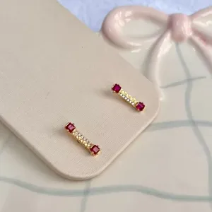 BRINCO PALITO 2 PEDRAS E MICRO ZIRCONIA