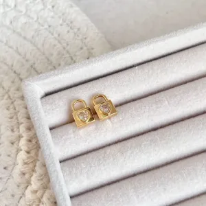 BRINCO PINO CADEADO COM CORAÇÃO