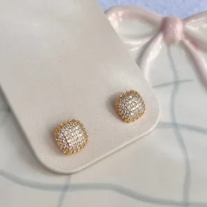 BRINCO PINO QUADRADO ZIRCONIAS