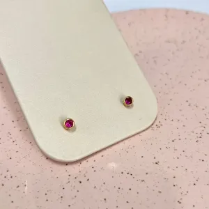 BRINCO PONTO DE LUZ PINK COM TARRAXA BABY