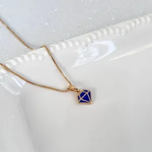 COLAR DIAMANTE RESINADO BRANCO