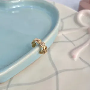 PIERCING FAKE CORAÇÕES COM MICRO ZIRCONIAS