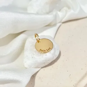 PINGENTE MEDALHA SEJA LUZ