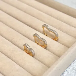 TRIO DE BRINCO ARGOLA ARTICULADA CORAÇÃO