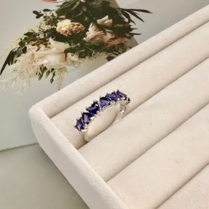 ANEL CORAÇÕES ROXO