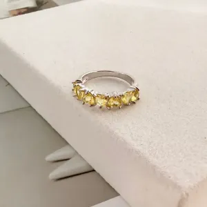 ANEL CORAÇÕES YELLOW FANCY