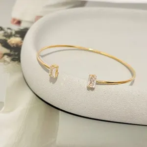 BRACELETE ABERTO GOTAS - BANHO DUO