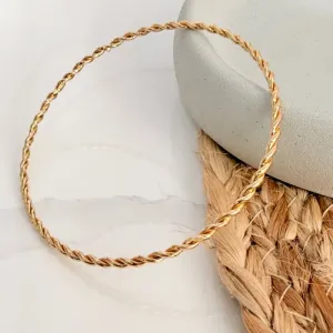 BRACELETE RIGÍDO TORCIDO