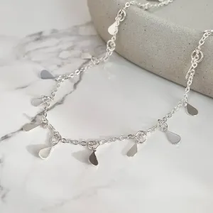 COLAR LONGO MEDALHAS FORMATO GOTA 70CM