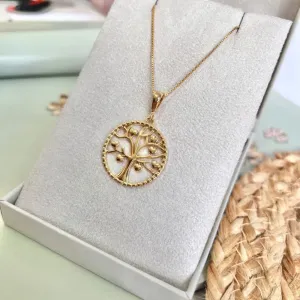 COLAR MEDALHA ÁRVORE DA VIDA