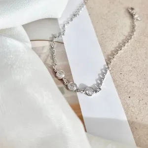 PULSEIRA ADULTO MÃE E FILHA  - 3 PEDRAS TIFFANY