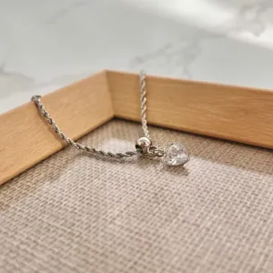 PULSEIRA CORDÃO BAIANO E PINGENTE DE CORAÇÃO