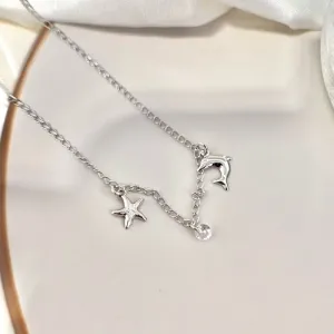 TORNOZELEIRA GOLFINHO E ESTRELA