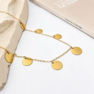 COLAR CHOKER MEDALHAS GRANDES