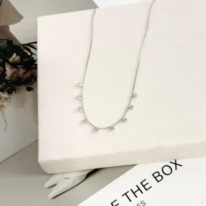 COLAR CHOKER PONTOS DE LUZ CRISTAL