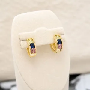 BRINCO ARGOLA ARTICULADA 3 CORES