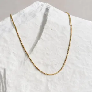 COLAR RABO DE RATO DIAMANTADO 45CM