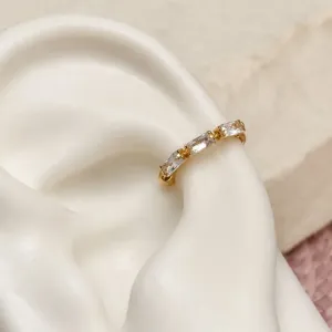 PIERCING 3 PEDRAS BAGUETES