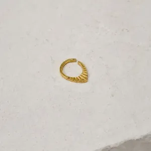 PIERCING FURO TORÇÃO COM DETALHES - NARIZ