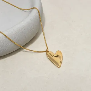 COLAR CORAÇÃO LONGO LISO