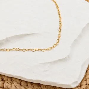 COLAR ELO CORAÇÃO 40CM