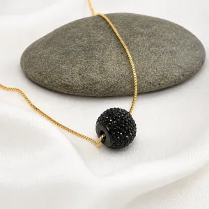 COLAR PINGENTE SEPARADOR PRETO