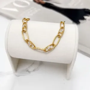 PULSEIRA ELO COM PONTO DE LUZ