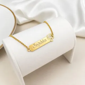 PULSEIRA PERSONALIZADA COM MENINA - SOPHIA