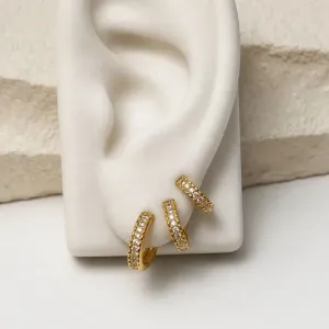 TRIO ARGOLAS ARTICULADAS ZIRCONIAS