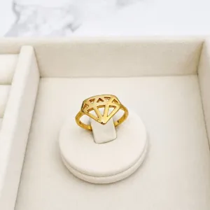 ANEL DIAMANTE LISO
