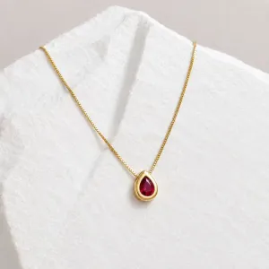 COLAR GOTA VERMELHA