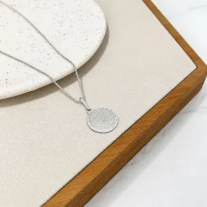 COLAR MEDALHA PAI NOSSO 1,5CM