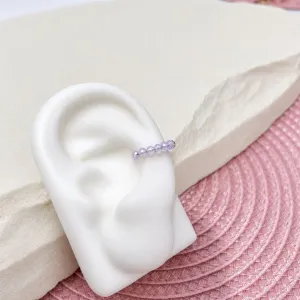 PIERCING FAKE CRISTAL ROSA CLARO