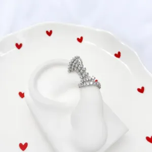 PIERCING EAR CUFF ZIRCONIAS CRISTAL