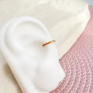 PIERCING FAKE MICRO ZIRCONIA COLORIDA