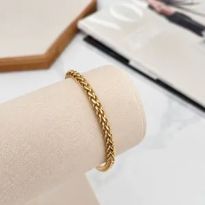 PULSEIRA ELOS DE ENCAIXE COM FECHO GAVETA NOSSA SENHORA