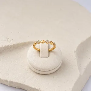 ANEL FINOS PEDRINHAS DE MICRO ZIRCONIA