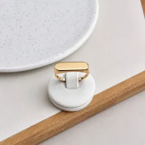 ANEL PLACA OVAL