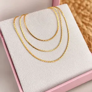 COLAR CHOKER 3 FIOS 40CM