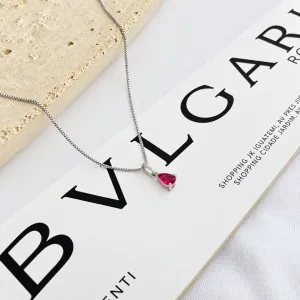 COLAR MINI GOTA VERMELHA