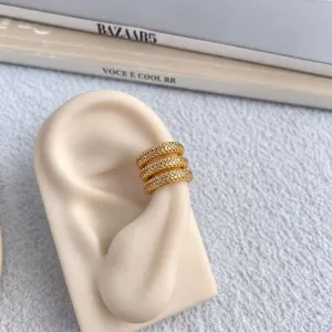 PIERCING FAKE 3 FIOS DE MICRO ZIRCONIAS